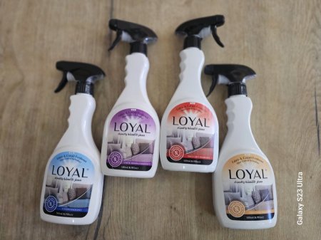 معطر كنب وبرادي واقمشة ماركة لويال